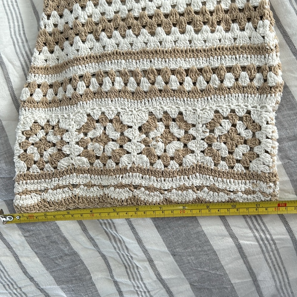 Free People by Flook NWT crochet 100% cotton pants - Picture 11 of 12